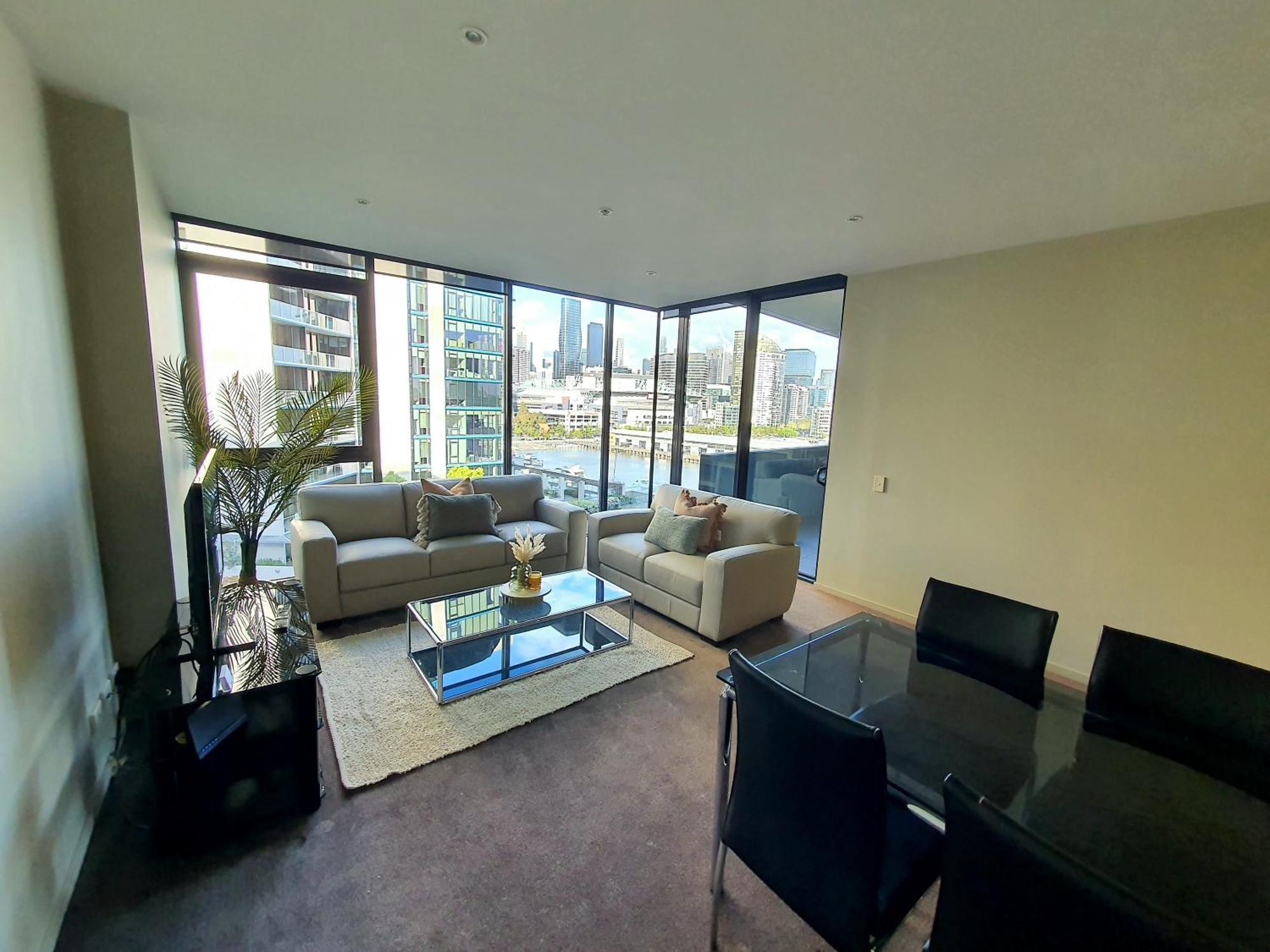 Harbour Escape Apartments Docklands Melbourne Exteriör bild